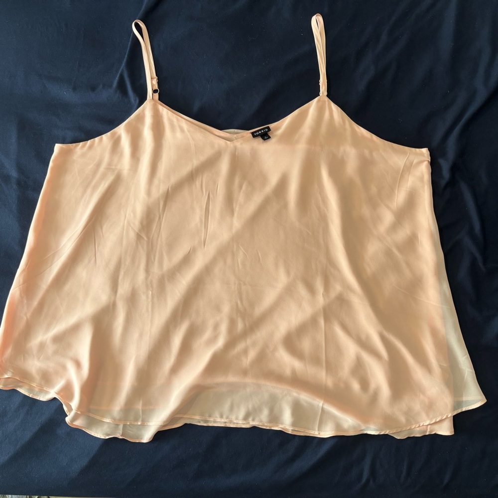 Torrid Peach Camisole Top